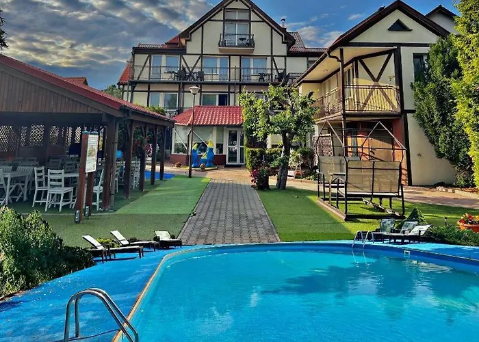 POLARIS B&B-kameralne, rodzinne pokoje i domki z basenem Krynica Morska